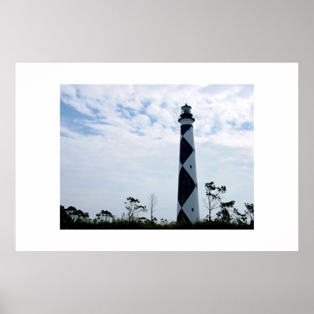 Póster El faro de Cape Lookout (Frente)