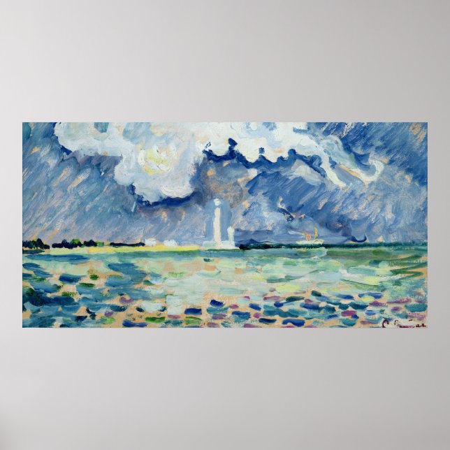 Póster El faro de Gatteville (Frente)