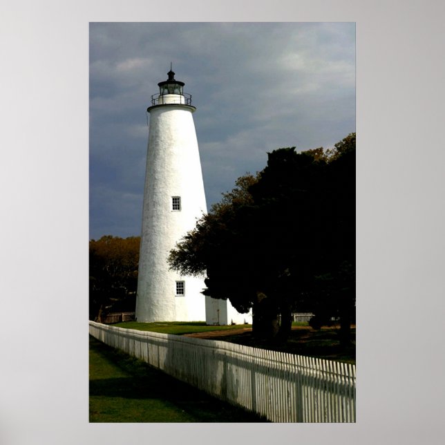 Póster El faro de la isla Ocracoke (Frente)