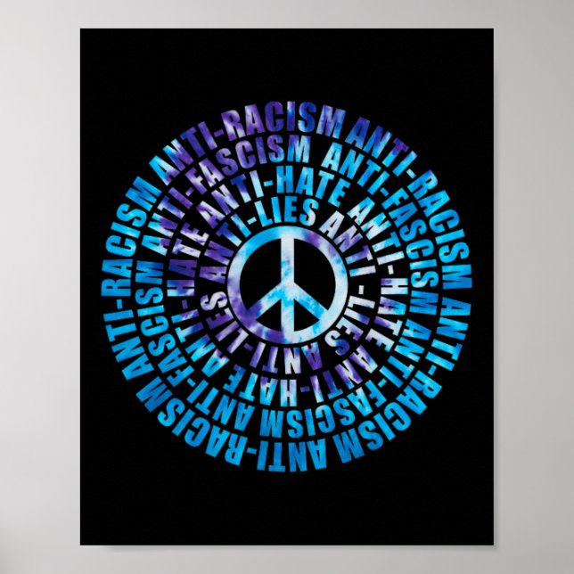 Póster El fascismo antituberculoso yace al odio contra lo (Frente)