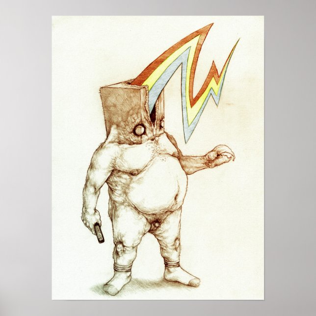 Póster El Fatman (Frente)