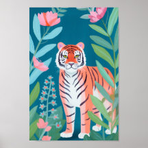 El feliz tigre Naranja