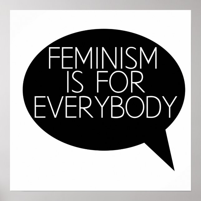 Póster El feminismo es para todos (Frente)