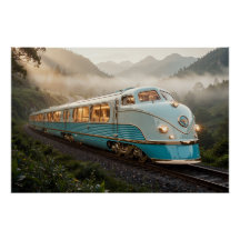 El ferrocarril de terciopelo azul