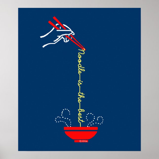 Póster El fideo es lo mejor (Frente)