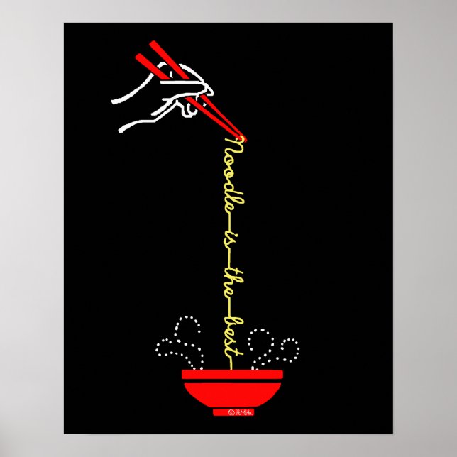 Póster El fideo es lo mejor (Frente)