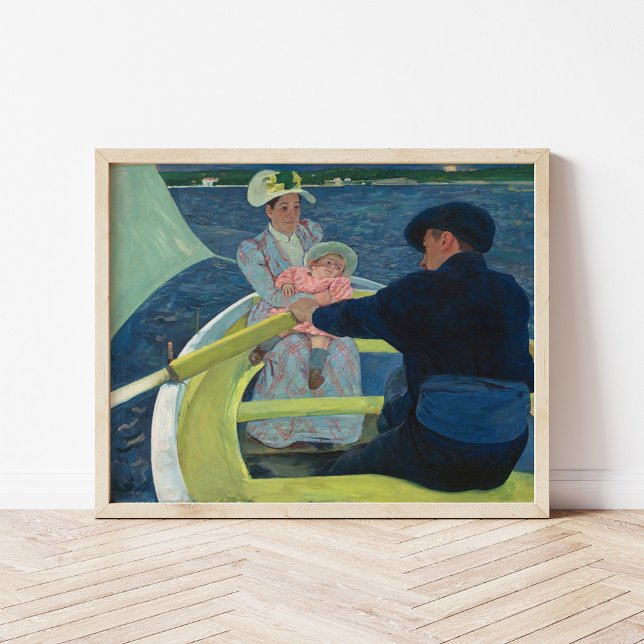 Póster El Fiesta de los barcos | Mary Cassatt (Subido por el creador)