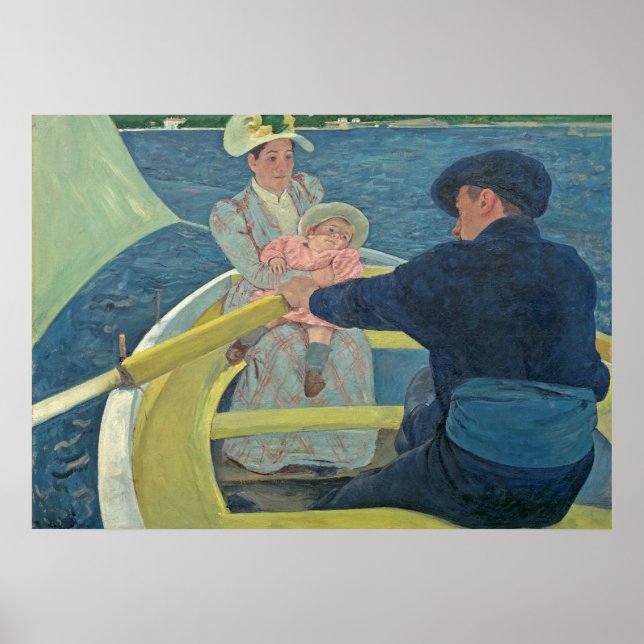 Póster El Fiesta de navegación, 1893-94 (aceite sobre lie (Frente)