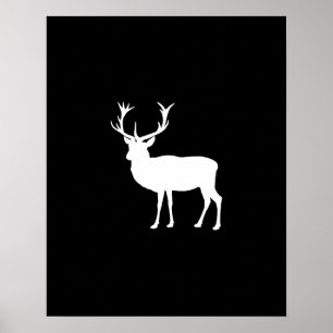 Póster El fiesta de soltero blanco y negro del fiesta de