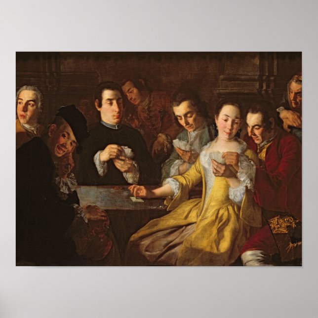 Póster El Fiesta de tarjetas (Frente)