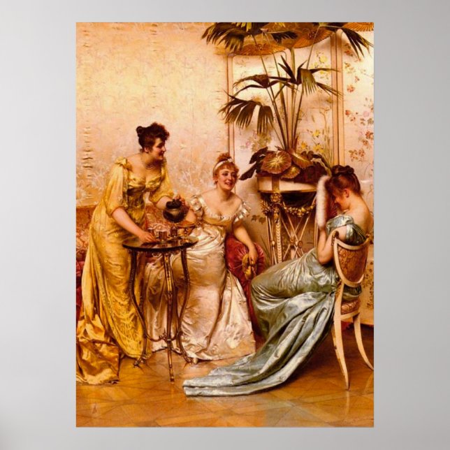 Póster El Fiesta del té (Frente)