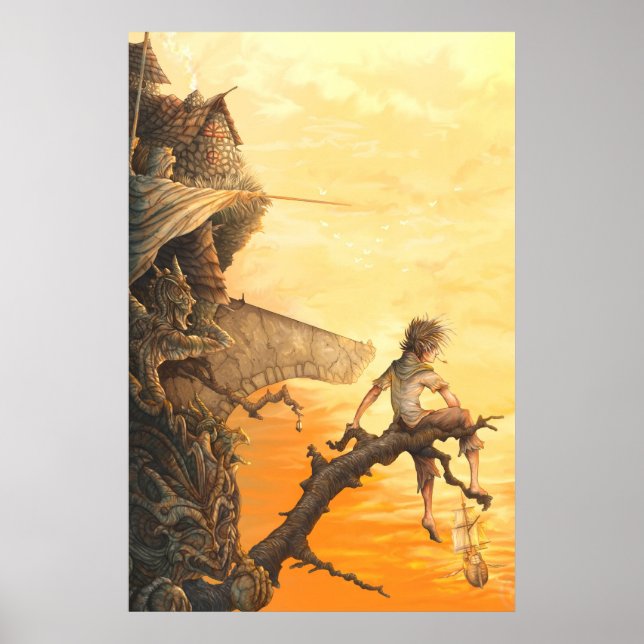 Póster El fin de la tierra (Frente)