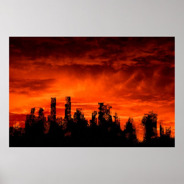 Póster El fin de los días (Frente)