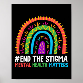Póster El fin del arcoiris El Estigma Awaren De La Salud 