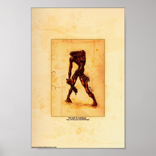 Póster El fin del mundo (Frente)