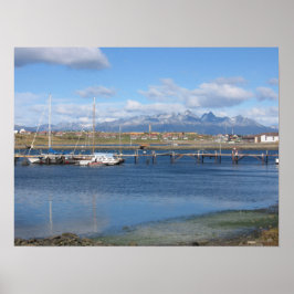 Póster El fin del mundo, Ushuaia, Argentina