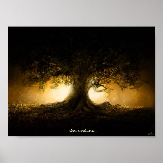 Póster ¿el final? (Frente)