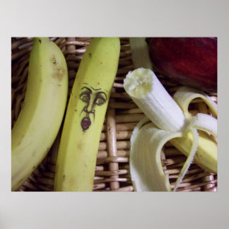 Póster el final de la cesta de fruta...