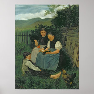 Póster El final del día, 1868