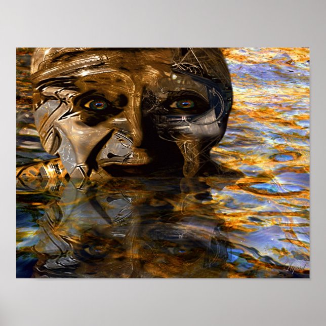 Póster El final profundo (Frente)