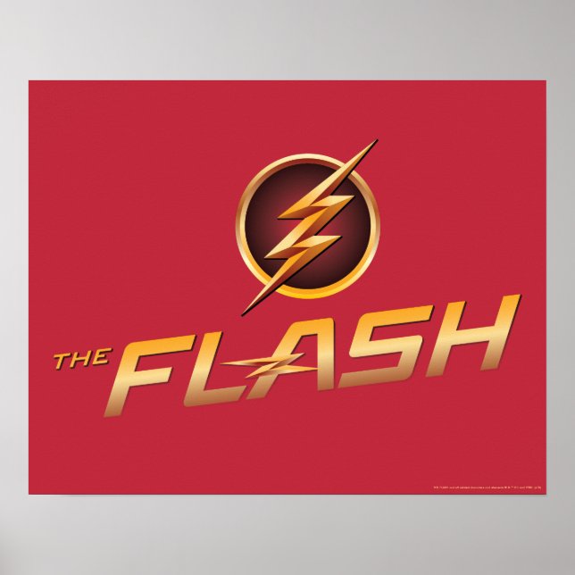 Póster El Flash | Logo de TV (Frente)