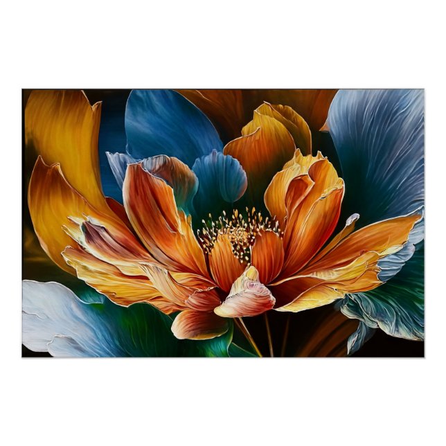 Póster El florecimiento de la luz (Anverso)