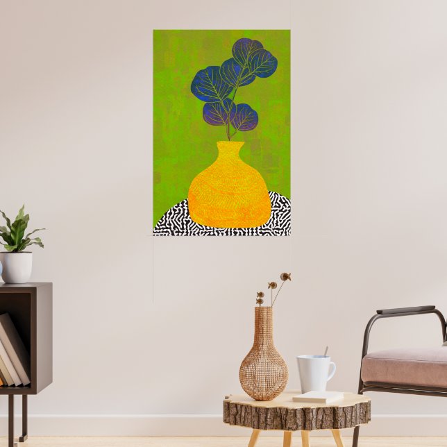 Póster El florero botánico moderno aún es vida (Salón 3)