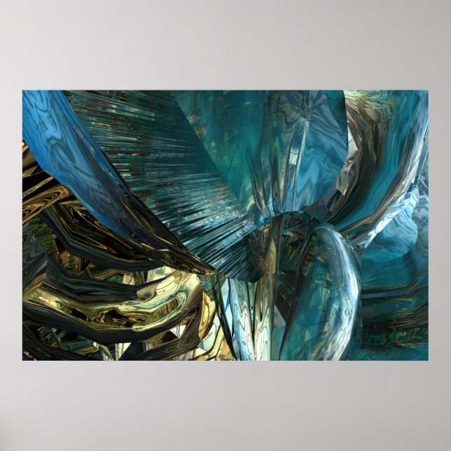 Póster El flujo del oro (Frente)