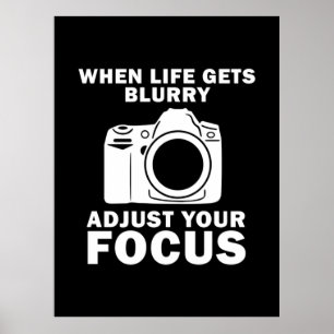 Póster El fotógrafo ajusta tu enfoque