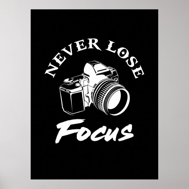Póster El fotógrafo nunca pierde el foco (Frente)