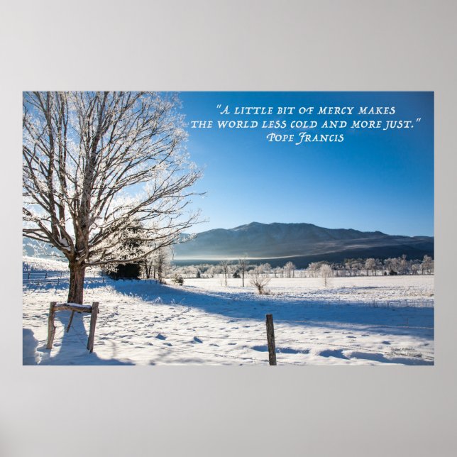 Póster El frío día del invierno y la piedad (Frente)