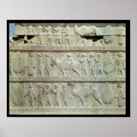 el friso de alivio en la escalera este