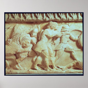 Póster El friso del norte del Hacienda de Siphnian