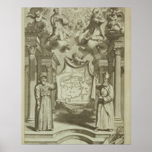 Póster El Frontispiece a "China ilustró" por Athanasius