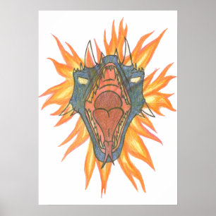 Póster El fuego del dragón