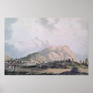 Póster El fuerte de Nandidong durante la tercera Mysore