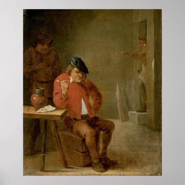 Póster El fumador (Frente)