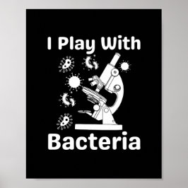 Póster El Fundido Microbiólogo Que Juego Con El Poster De