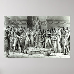 Póster El funeral de Jean Paul Marat