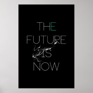 Póster El futuro ahora es poster