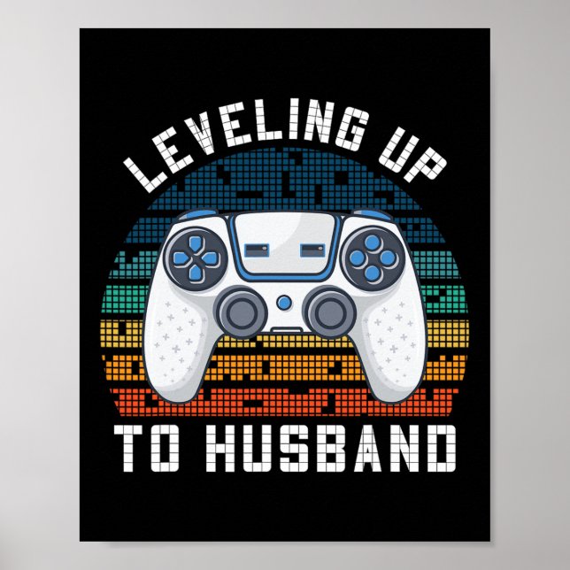 Póster El Futuro Compromiso De Los Hombres Con Los Esposo (Frente)