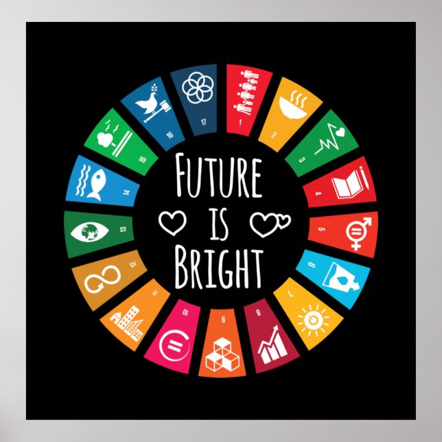 Póster El futuro es brillante (Frente)