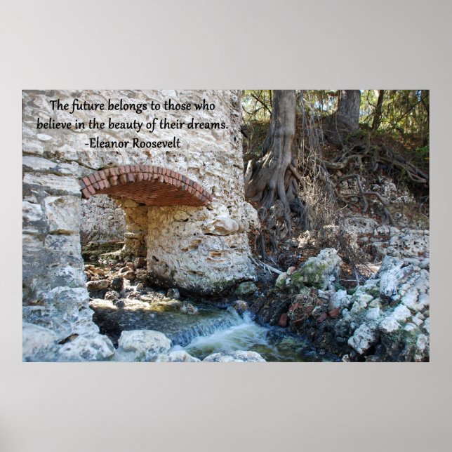 Póster El Futuro Solo Pertenece A Los Que Creen .. (Frente)