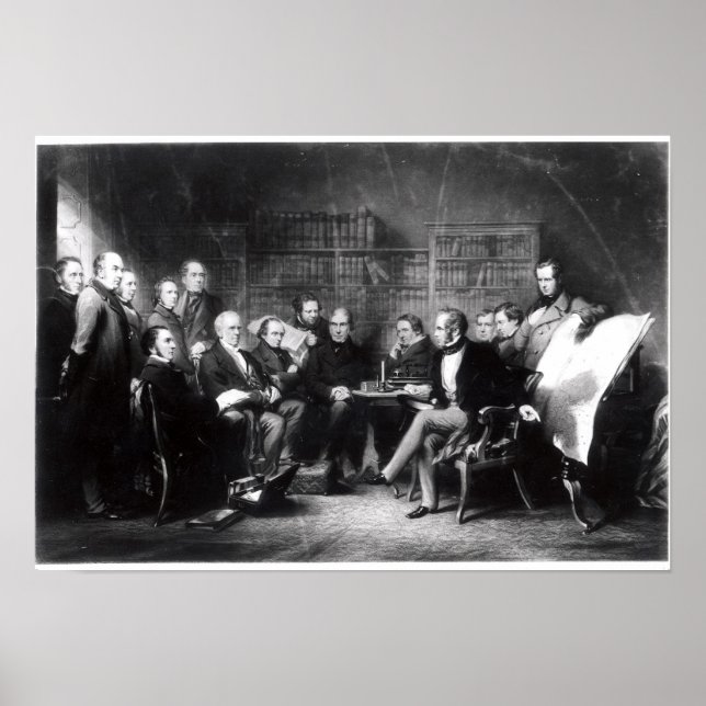 Póster El Gabinete de Aberdeen (Frente)