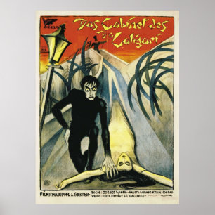 Póster El gabinete de la película del Dr. Caligari