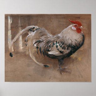Póster El gallo   Joseph Crawhall