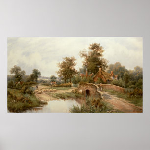 Póster El ganadero de las ovejas