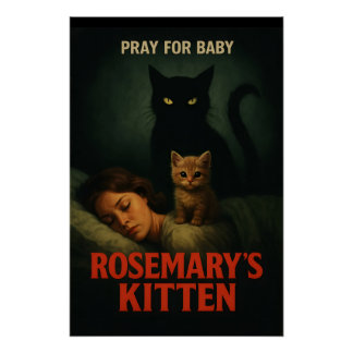 Póster El Gatito de Rosemary: Parodia de Gato de Terror V