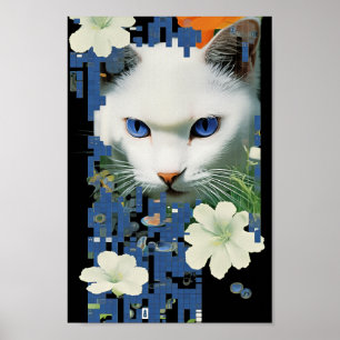 Póster El gato blanco