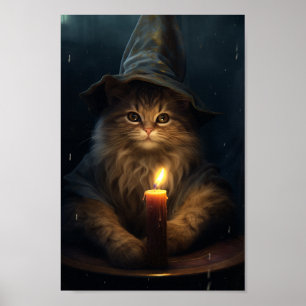 Póster El gato brujo